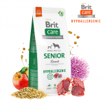 Brit care senior all breed cordero arroz pienso para perros