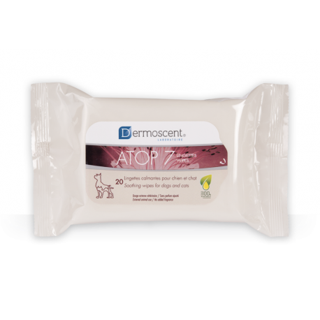Dermoscent Atop7 Toallitas Calmante para Perros y Gatos