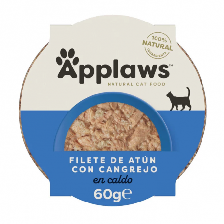 Applaws Latas para gatos de Atún y Cangrejo