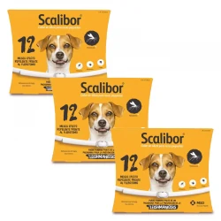 Scalibor Chien taille petite. Pack 3 Colliers (48 cm)