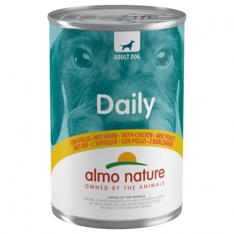 Almo Nature Daily Comida Húmeda para Perros con Pollo