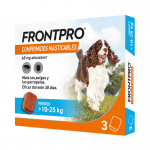 Frontpro Antiparasitario Masticable Para Perros 3 Comp.