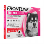 Pack Super Protection : Collier Scalibor 65 cm + Frontline Tri-Act 3 pipettes (40-60 kg) chiens taille géant