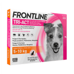 Pack Super Protection : Collier Scalibor 48 cm + Frontline Tri-Act 3 pipettes (5-10 kg) chiens taille petite