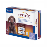 Effitix antiparasitaire pack 3 unités (12 pipettes) pour chiens taille moyenne (10-20 kg)