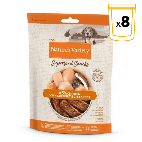 Snacks para perros Natures Variety de Pollo