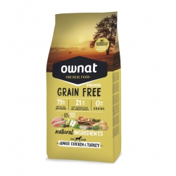 Ownat Prime Grain Free Junior Pienso para Cachorros con Pollo y Pavo