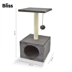 Rascador para Gatos Bold Cat Bliss 30x30x55cm