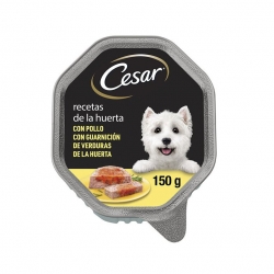 Cesar Recetas de la Huerta Comida Húmeda Para Perros en Paté y Gelatina
