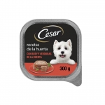 Cesar Recetas de la Huerta Comida Húmeda Para Perros en Gelatina con Buey y Verduras