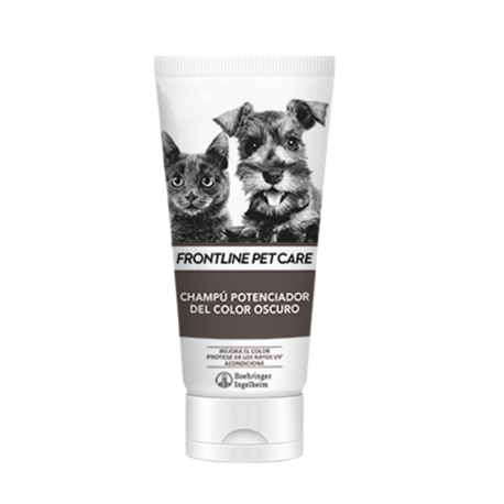 Frontline Pet Care Campú Potenciador del Color Oscuro Para Perros y Gatos