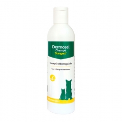 Shampooing Antiséborrhée Dermosel pour Chien at Chat
