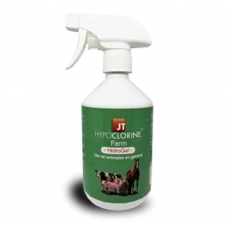 JT- Hypoclorine Farm spray con efecto antimicrobiano para todos los animales