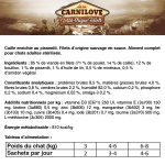 Carnilove Cat Adulto Pouch Sterilised sabor Codorniz