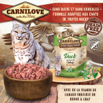 Carnilove Cat Adulto Pouch sabor Pato
