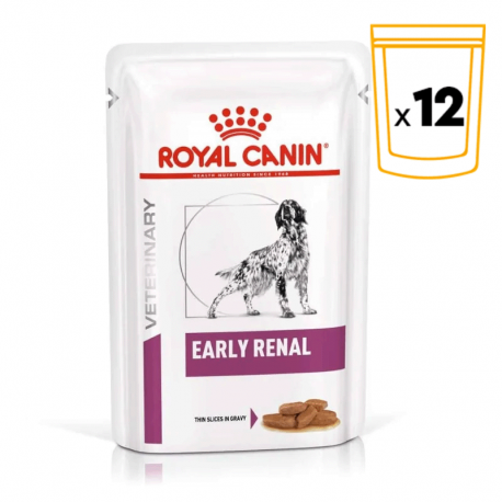Royal Canin Veterinary Early Renal Comida Húmeda Para Perros En Salsa