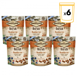 Snack Crunchy Autruche aux Mûres