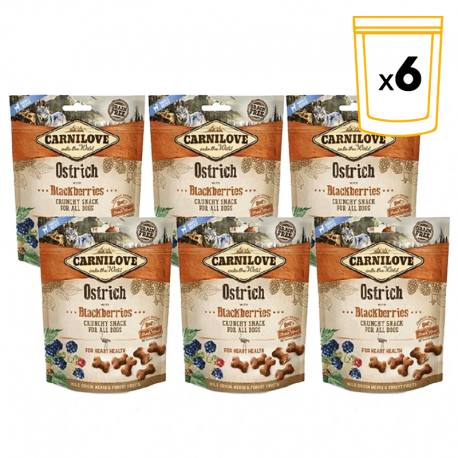 Snack Crunchy Autruche aux Mûres