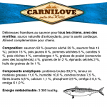 Carnilove Dog Snack Crunchy sabor Salmon Arandanos