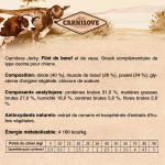 Carnilove Dog Adulto Jerky en filetes sabor Ternera Res