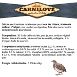 Carnilove Dog Snack Semihúmedo sabor Codorniz Oregano