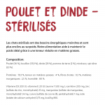 Ownat Wetline comida húmeda para gatos sterilised chicken & turkey