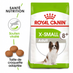Royal Canin X-Small Adult 8+ croquettes pour chiens seniors de races de petite taille