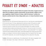 Croquettes pour Chiens Ownat Prime Grain Free Adult avec Poulet et Dinde