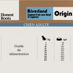 Honest Roots Origin Riverland Pienso Natural Para Perros con Salmón y Vacuno