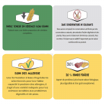 Ownat Ultra Low Grain Medium Lamb&Rice Croquettes pour Chiens de Taille Moyenne