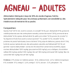 Ownat Ultra Low Grain Medium Lamb&Rice Croquettes pour Chiens de Taille Moyenne