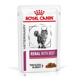 Royal Canin Veterinary Diets-Renal Humide (avec Veau) 100 gr (1)