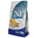 Farmina ND Cat Low grain Cabillaud croquettes pour chats