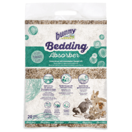 Bunny Lecho Natural Absorber 20 L Para Conejos Y Roedores