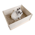 Bunny Caja de Juegos Digging Box Para Conejos Y Roedores