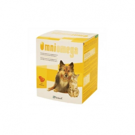 Hifarmax Omniomega complemento nutricional gatos y perros