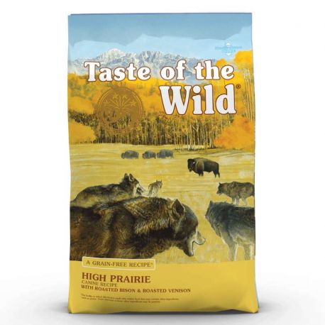 High Prairie canine bison et cerf
