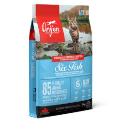 Croquettes 6 Poissons pour Chat