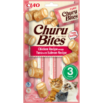 Pack Churu para gato adulto Bites de Atún Con Salmón 12x30gr