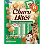 Pack Churu Dog Adult Bites de Pollo Con Atun 8x96gr