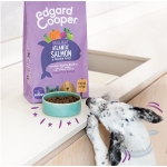 Pienso para perros cachorros Edgard & Cooper con salmón y pavo