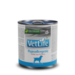 Pack de latas Farmina Vet Life Hypoallergenic para perro con Cerdo