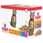 Pack de Comida Húmeda Hills Science Plan para gatos de Pollo y Ternera