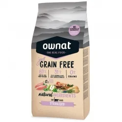 Ownat Just Grain Free-Adult Stérilisé pour chat (1)