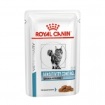Royal Canin Veterinary Diets Sensitivity Control Pack de Comida Húmeda para gatos de Pollo