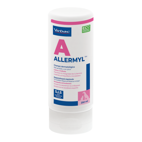 Virbac Champú para perros y gatos Allermyl Piel Sensible Con Picor