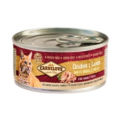 Carnilove Cat Adult sabor Pollo Cordero