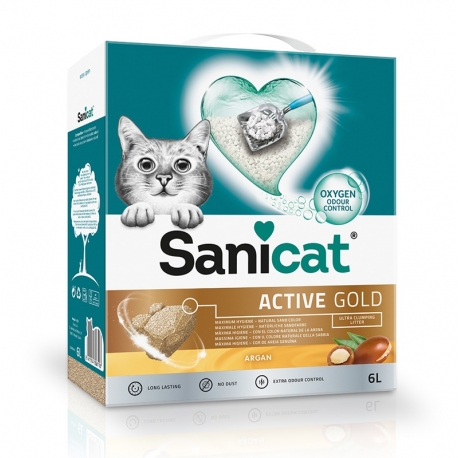 Sanicat Gold sable pour chats