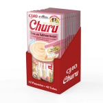 Pack Churu para gato adulto Pure de Atún Con Salmon 12x56gr