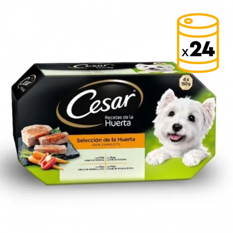 Cesar Recetas De La Huerta Comida Humeda Para Perros 24X150g